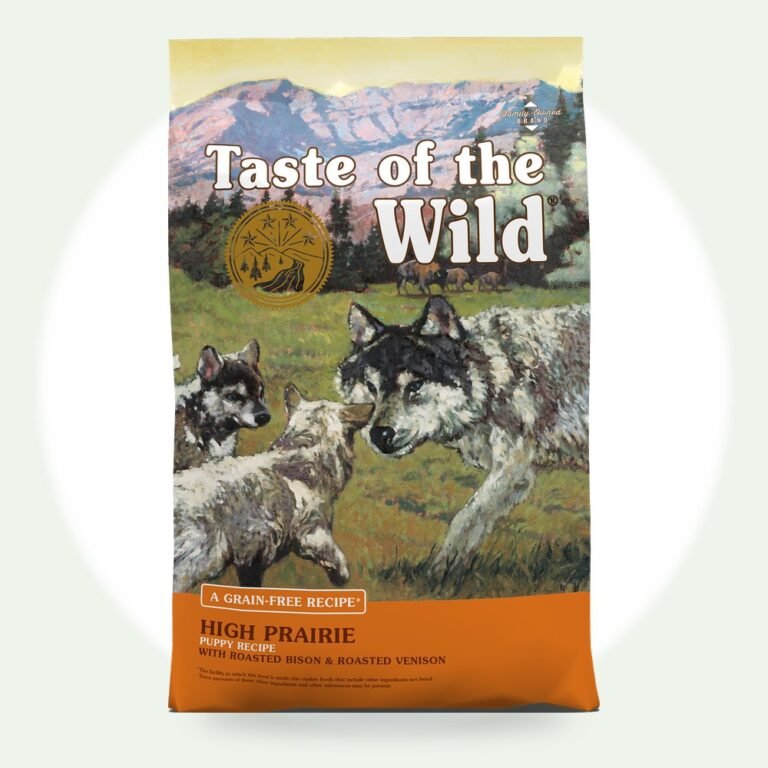 Taste of the Wild High Prairie Puppy Recipe with Roasted Bison & Roasted Venison