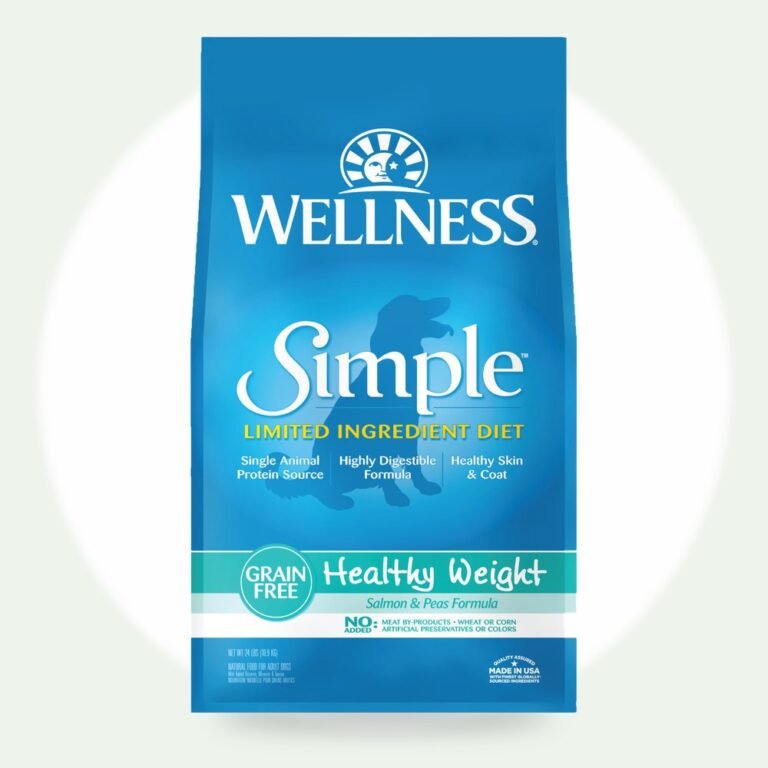 Wellness Simple Healthy Weight Salmon & Peas Formula
