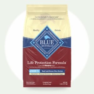 Blue Buffalo Life Protection Formula Beef and Brown Rice Recipe Senior Dog