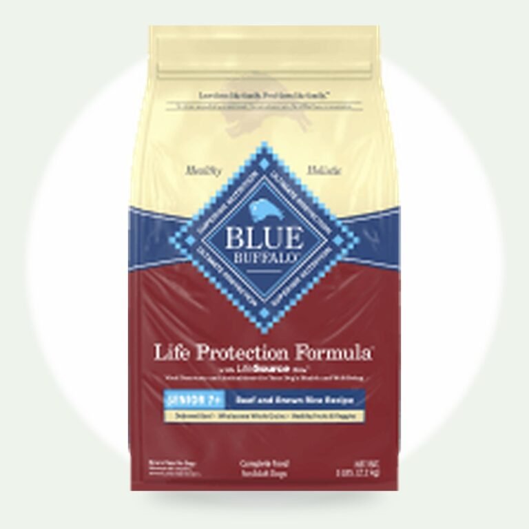 Blue Buffalo Life Protection Formula Beef and Brown Rice Recipe Senior Dog