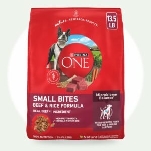 Purina ONE Small Bites Beef & Rice Formula