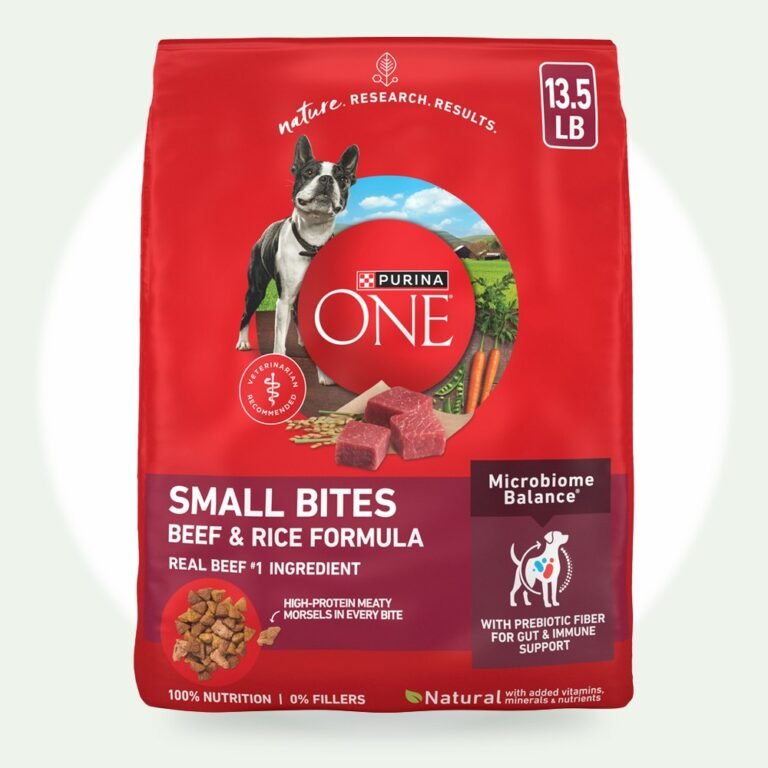 Purina ONE Small Bites Beef & Rice Formula